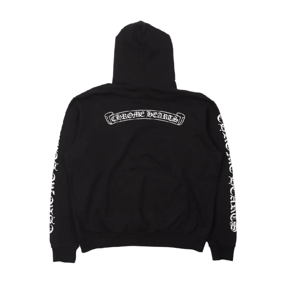 Chrome Hearts Banner Logo Hoodie - Black | Chrome Hearts