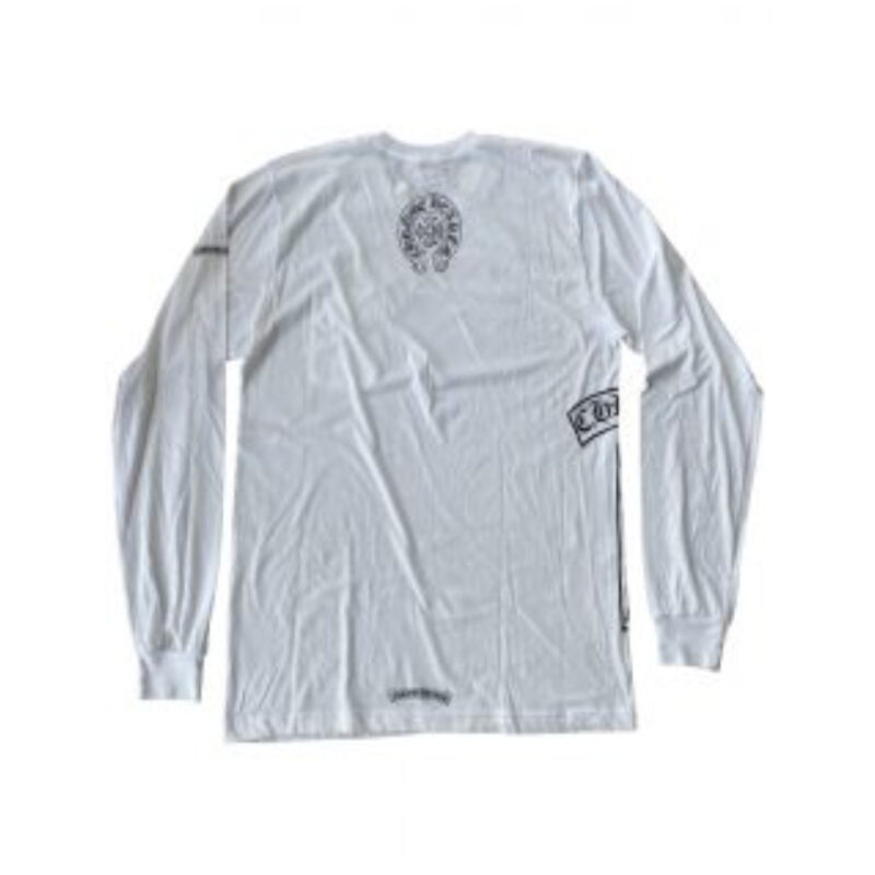 Chrome Hearts Multi Logo Crewneck Long Sleeve - White